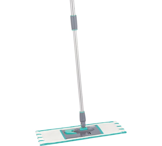 Швабра для влажной уборки пола Hausmann Profi Home Professional с телескопической ручкой 82-160см, платформа 52x12см HM-1760A