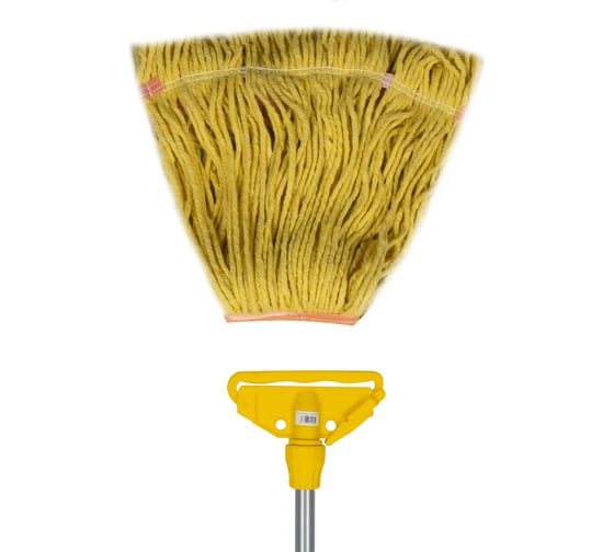 Швабра с мопом NV кентукки желтый NV-MOP300Y