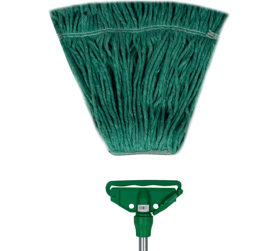 Швабра с мопом NV кентукки, зеленый NV-MOP300G