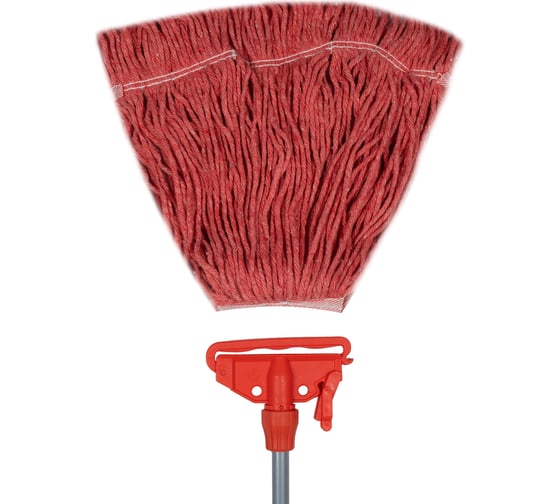 Швабра с мопом NV кентукки, красный NV-MOP300R