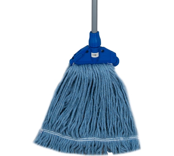 Швабра с мопом NV кентукки синий NV-MOP300B