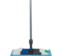 Швабра с плоским мопом NV 40 см, синий NV-MOP400B