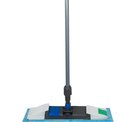 Швабра с плоским мопом NV 40 см, синий NV-MOP400B