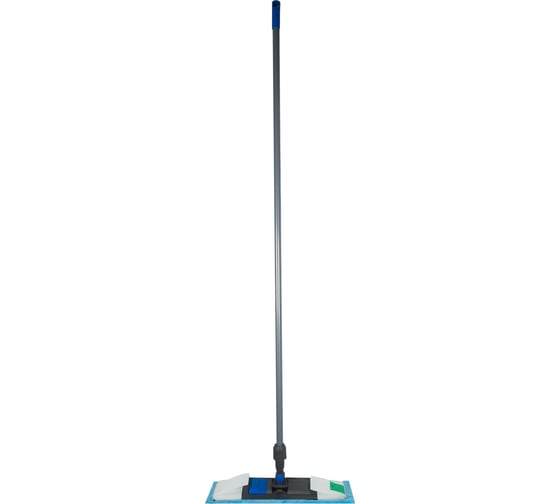 Швабра с плоским мопом NV 40 см, синий NV-MOP400B