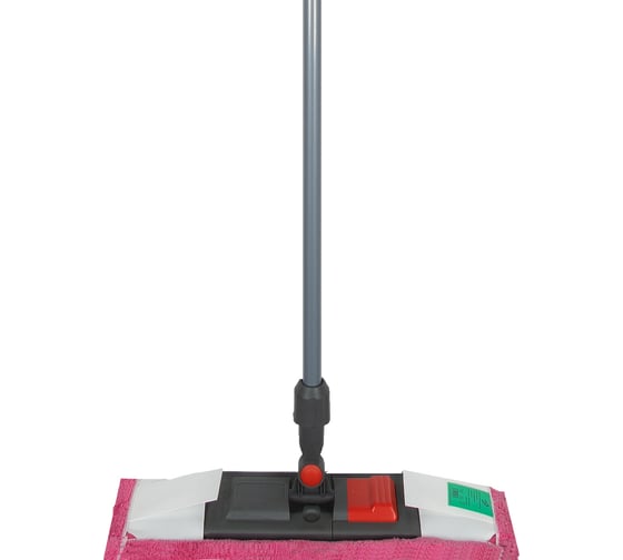 Швабра с плоским мопом NV 40 см, красный NV-MOP400R 1