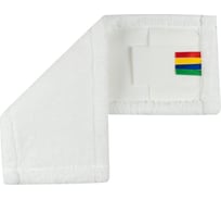 Моп NV плоский, микрофибра 50 см, белый, крепление карман и ухо MF-M-50/C