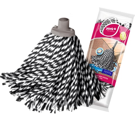 Насадка для уборки YORK Пепита хлопковая 073170