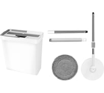 Круглая швабра с ведром и отжимом Boomjoy М22 JY3538