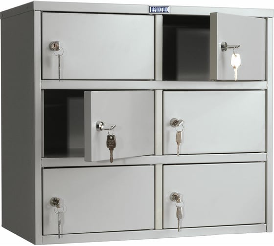 Шкаф кассира ПРАКТИК AMB-45/6 S21499020602 1