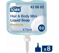 Картридж с жидким мылом-гелем одноразовый TORK Premium 0.475 л 420602 602958