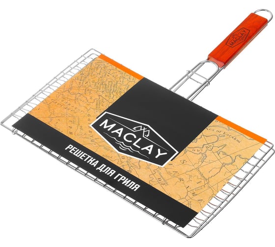 решетка гриль для мяса maclay. 52666926. решетка гриль для мяса maclay фото. решетка гриль для мяса maclay-52666926. картинка решетка гриль для мяса maclay. картинка 52666926. Решетка гриль для мяса Maclay Lux, плоская, средняя, 36х24 см 2747666 предназначена для приготовления пищи на открытом воздухе. Подходит для мангалов и грилей.