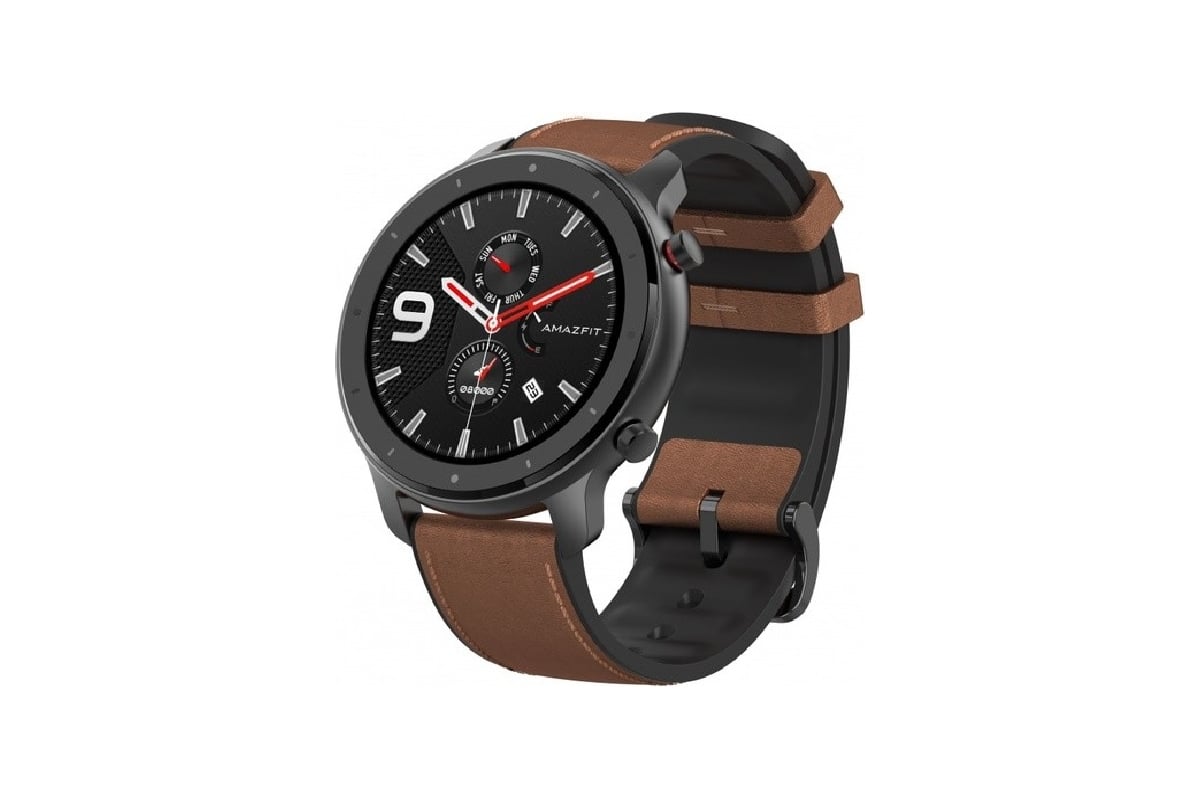 Смарт-часы глобальная версия Amazfit GTR 47 мм, 5ATM, новые умные часы с  длинным аккумулятором, управление музыкой для телефонов Android, IOS |  Электроника | АлиЭкспресс