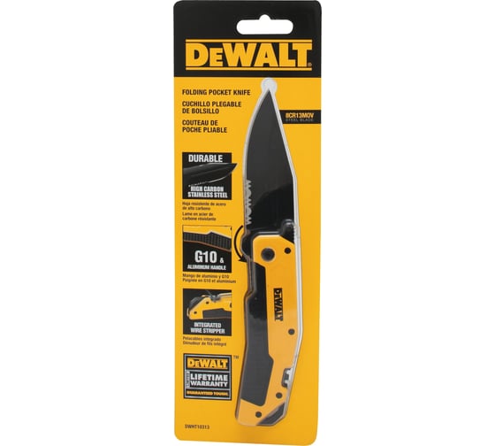 Складной карманный нож DEWALT DWHT0-10313 8