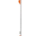 Рейка, веха, линейка измерительная телескопическая mEssfix 4 м NEDO F480111