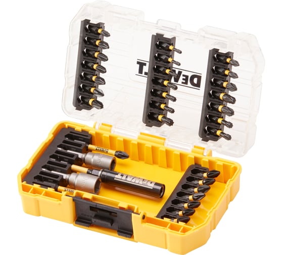 Набор бит и насадок FLEXTORQ 33 предмета DEWALT DT70742T-QZ 1