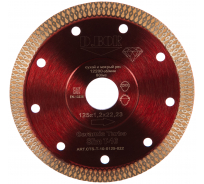 Диск алмазный Ceramic Turbo Slim T-10 (125x1.2x22.23 мм) D.BOR CTS-T-10-0125-022