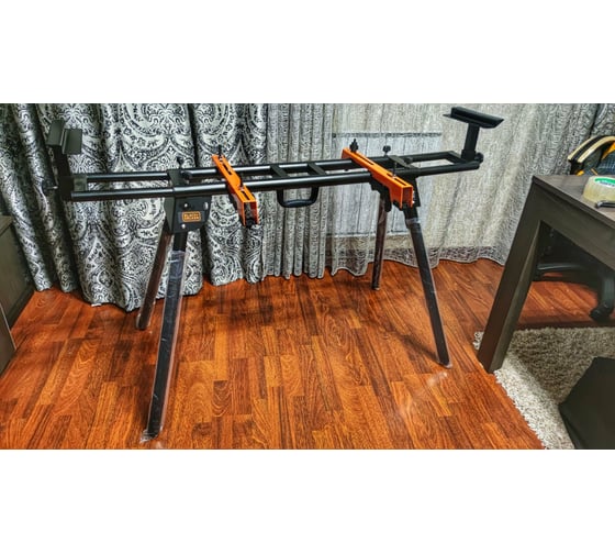 Верстак-подставка под торцовочную пилу Black&Decker 1,5 м BEZ100-XJ 8