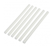 Стержни клеевые белые по керамике и пластику (6 шт; 11х200 мм) TUNDRA 1290482