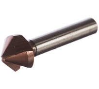 Зенкер конусный с кобальтовым покрытием (20.5х63 мм; М10) по металлу для дрелей Зубр 29732-10