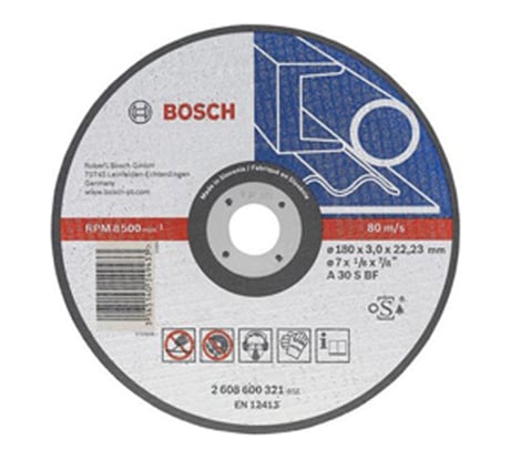 Фото отрезного диска по металлу Bosch 300х22, 23х3, 2 мм 2.608.600.649 Фото отрезного диска по металлу Bosch 300х22, 23х3, 2 мм 2.608.600.649