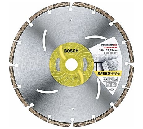 Фото универсального алмазного диска Bosch 230х22,2 мм 2.608.602.166 Фото универсального алмазного диска Bosch 230х22,2 мм 2.608.602.166