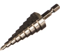 Сверло ступенчатое по металлу (9 ступеней; 4-20 мм; HSS) Makita D-40098