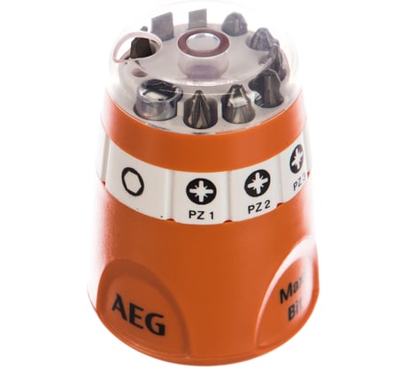 Фото набора AEG Maxi-Bit 25 мм; Sl/Рh/Pz 10 предметов 4932399493 Фото набора AEG Maxi-Bit 25 мм; Sl/Рh/Pz 10 предметов 4932399493