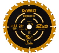 Диск пильный по дереву (184х16 мм) DEWALT DT 10302