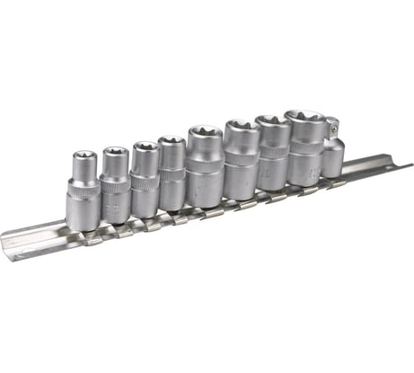 Набор головок Torx 1/4, 3/8, набор 9 шт., CrV TOPEX 39D375 - цена, отзывы, характеристики, фото - купить в Москве и РФ
