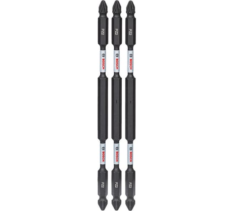 Фото двусторонних ударных бит Bosch PZ2/PZ2 2608522359 Фото двусторонних ударных бит Bosch PZ2/PZ2 2608522359