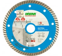 Диск алмазный турбо по армированному бетону Extra (150х22.2 мм) для УШМ DiStar 10115028012