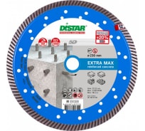 Диск алмазный турбо по армированному бетону Extra Max (230х22.2 мм) для УШМ DiStar 10115027018