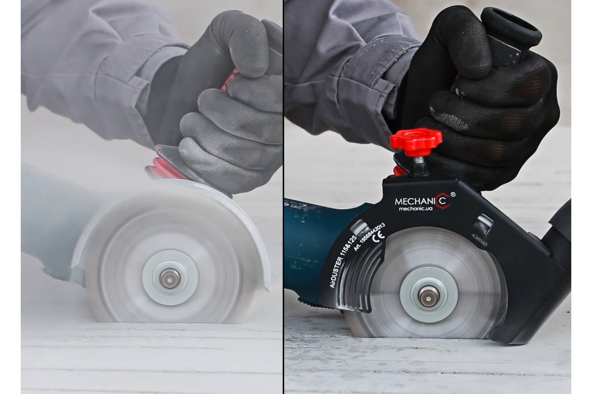 ) dc-ex 125/5" #284978. Кожух для болгарки под пылесос 230. Mechanic air duster 125мм. Насадка от пыли на болгарку. Насадка от пыли на болгарку.