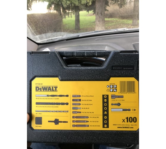 Набор сверла/биты 100 шт. DEWALT DT71563 5