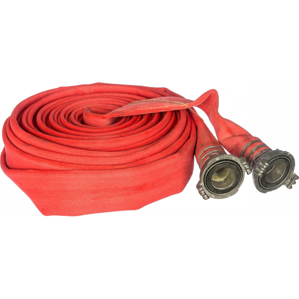 Рукав пожарный напорный латексированный (20 м; 51 мм) с головками ГР ...