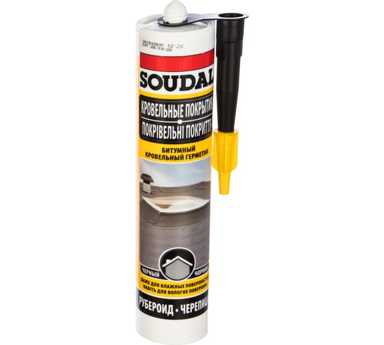 герметик для кровли soudal aquafix