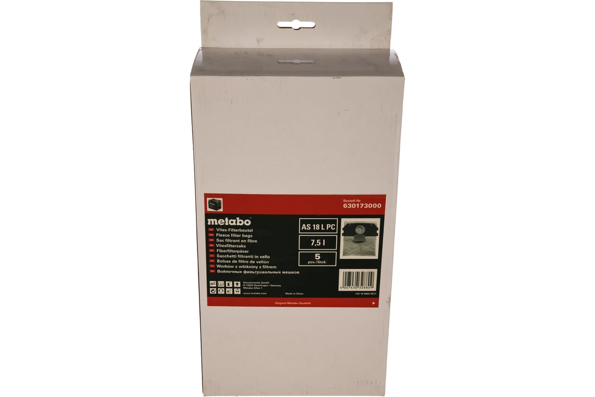 AS 18L PC Metabo 630173000 