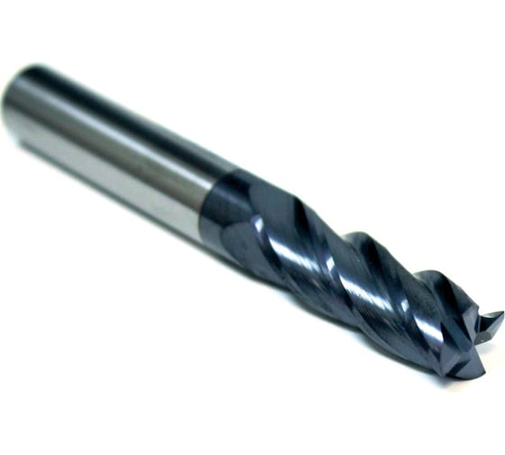 Фреза концевая 12x12x30x75 мм, ц/х, 4F, TiALN (P<HRC50 M, K) Deskar FKD00051