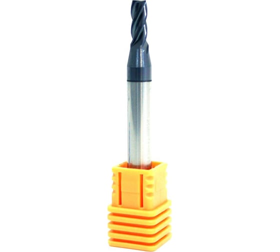 Фреза концевая 20x20x80x200 мм, ц/х, 4F, TiALN (P<HRC50 M, K) Deskar FKD00071