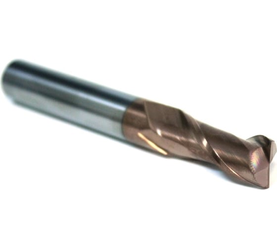 Фреза концевая 8x8х32x100 мм, ц/х, 2F, nACo (P<HRC60, M, K) DESKAR FKD00087