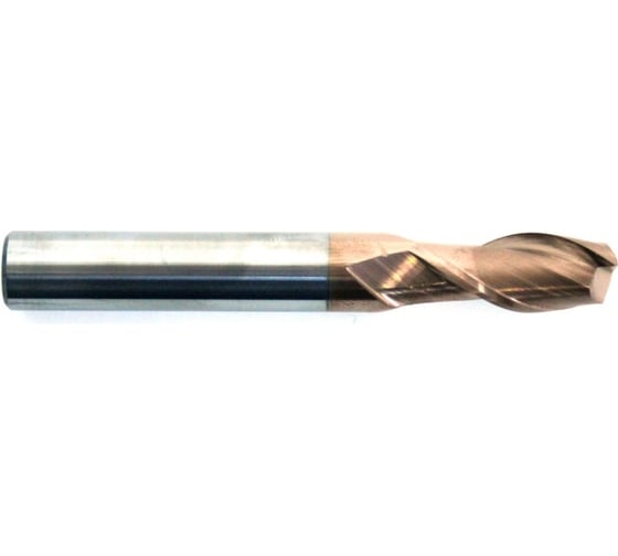 Фреза концевая 14x14x35x100 мм, ц/х, 2F, nACo (P<HRC60, M, K) DESKAR FKD00080