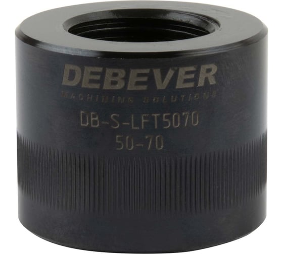 Домкрат винтовой с плоской опорной поверхностью, Ø50 мм, 50-70 мм Debever Machining Solutions DB-S-LFT5070