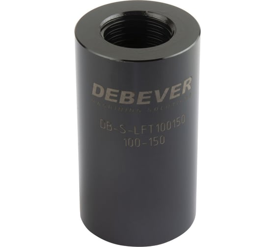 Домкрат винтовой с плоской опорной поверхностью, Ø50 мм, 100-150 мм Debever Machining Solutions DB-S-LFT100150