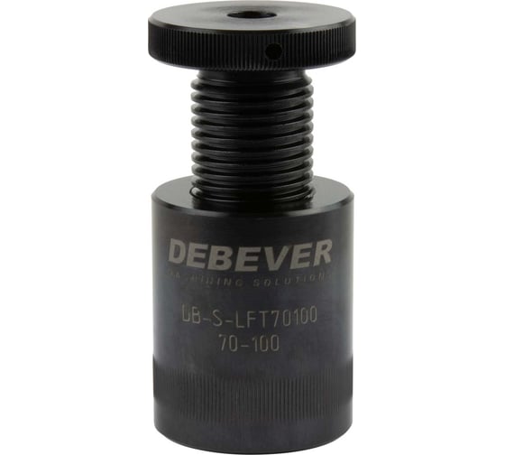 Домкрат винтовой с плоской опорной поверхностью, Ø50 мм, 70-100 мм Debever Machining Solutions DB-S-LFT70100