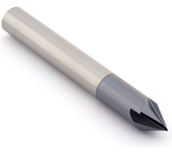 Фреза для снятия фасок твердосплавная по металлу CNCINS PMK40.Z4.06.XX.57.SF60.TiAlN
