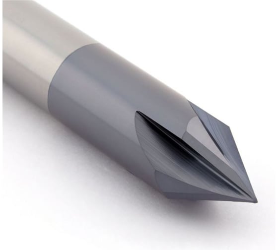 Фреза для снятия фасок твердосплавная по металлу CNCINS PMK40.Z4.20.XX.104.SF60.TiAlN