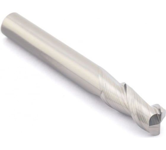 Фреза концевая твердосплавная для алюминия, цветных металлов и пластика CNCINS N92.Z2.06.13.57.45.F020 1