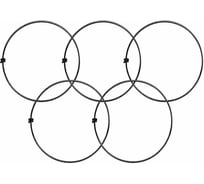 Пила ленточная биметаллическая по металлу М42 5 шт, 5720х34x1.1 мм, 3/4TPI RLClassic БИМ2511