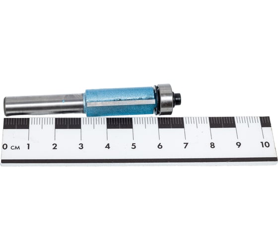 Фреза обгонная (нижн. подш.) Z=2, 12.7x25.4x68 мм, s=8 мм Deltatools 06-5381