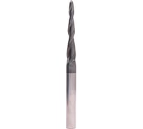 Фреза твердосплавная коническая 8x45x100 мм, R=2 мм Deltatools 06-1060